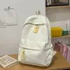 Nova Mochila Estilosa Estilo Coreano com Alto Apelo Estético, Adequada para Meninas, Viagem Casual, Bolsa Leve de Costas Duplas com Padrão Estrelado, Mochila Escolar