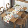Amazon Cenoura Padrão de Vegetais Bandeira de Mesa Transfronteiriça Casa Tecido Toalha de Mesa Almofada Sala de Estar Mesa de Jantar Toalha de Mesa Decorativa