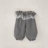 Ropa Nueva de Verano 2026 para Bebés y Niños Pequeños, Pantalones Largos de Malla a Cuadros para Niñas, Pantalones Anti-Mosquitos para Niñas, Pantalones de Verano