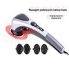 Bastão de Massagem de Cabeça Dupla, Massageador de Pernas de Massagem de Cabeça Múltipla, Batida nas Costas, Massageador Infravermelho, Martelo de Massagem Vibratório