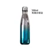 Botella de cola de boca pequeña de acero inoxidable 304 de doble capa Taza americana de bolos con aislamiento al vacío Botella de agua deportiva portátil para ciclismo