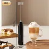 Espumador de Leche Eléctrico, Espumador de Café, Espumador de Leche Doméstico Transfronterizo, Batidor de Leche, Mini Batidor de Huevos de Mano