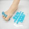 Silicone Separador de Dedos Sobrepostos Cinco Furos sebs Correção Dedos Valgos Separador Dia e Noite com correção de deformação por flexão
