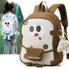 Bolsas Infantis Transfronteiriças 2025 Novo Desenho Animado Menina Fofa Mochila Escolar de Jardim de Infância Mochila para Menino Classe Média Leve