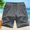 Pantalones cortos verano 2025 nuevo estilo pantalones deportivos playa barras paralelas cinco pantalones cortos pantalones de secado rápido