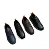 Zapatos deportivos casuales de retazos de cuero genuino para hombre transfronterizos STN de suela gruesa acolchados para commuting de hombre en stock para comercio exterior