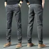 Pantalones Casuales de Alta Gama Hong Kong 2026 para Hombre, Estilo Otoño, Resistentes a las Arrugas, Versátiles, Pantalones de Traje Elásticos para Jóvenes