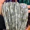 4 * 13mm contas longas pedra natural cristal ágata contas em forma quadrada joias de miçangas DIY