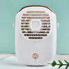Secador de Cabelo para Cílios Postiços Mini Ventilador de Pescoço Portátil Ventilador Pequeno Ultrassilencioso Carregamento USB Pequeno Ventilador para Transplante de Cílios