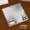 Notas Adhesivas de Panda Lindas Estudiante Bloc de Notas Portátil N Veces Pegatina Panda de Dibujos Animados Papelería Recompensa Pequeño Regalo Lindo