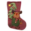 Decoración de Árbol de Navidad Calcetín Adorno Baratija Regalo Arreglo de Atmósfera Accesorios para Fotos Bolsa de Regalo del Anciano