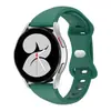 Para reloj inteligente Samsung watch4 hebilla de mariposa cintura pequeña correa de silicona reemplazo Correa 20 22 mm en stock