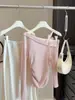 Blusa de Tricô com Manga Longa, Ombro Único e Design Estilo Francês de Borboleta para Mulheres, Nova Coleção Primavera 2026, Blusa Base Deslumbrante Off-Shoulder