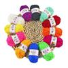 Venda Direta de Fábrica de Fio Acrílico, Fio de Lã Médio-Grosso para Pantufas de Tricô à Mão, Cabelo de Boneca, Fio para DIY de Almofada, Atacado