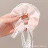 Novo Laço de Rabo de Cavalo de Alta Qualidade Estilo Francês 2025 para Mulheres, Acessório de Cabelo Simples Versátil Moda Coreana