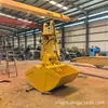 Fabricante de cuchara bivalva para excavadora se especializa en pinzas rotatorias hidráulicas para excavadoras y cucharas bivalvas de doble apertura para carga/descarga de arena y piedra
