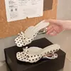 Sandalias de cuña con lunares estilo francés para mujer, nueva colección de verano 2026, adecuadas para usar al aire libre, con una estética de cuento de hadas, perfectas con vestidos y con suela antideslizante