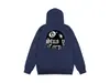 Comercio Exterior Dropshipping Marca Europea y Americana Nueva Tendencia Estampado de Letras Sudadera Unisex con Capucha Abierta
