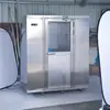 Procesamiento y Personalización de Sala de Ducha de Aire de Acero Inoxidable para Hospital Digital para una Persona Doble Flujo Canal de Ducha de Aire Sala de Ducha de Carga Venta al por Mayor