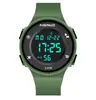 Relojes electrónicos redondos directos de fábrica para hombres y mujeres estudiantes parejas luminosos a prueba de agua LED deportivos para exteriores