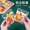 Bolsa Auto-sellante de PP de Alta Transparencia para Té de Flores y Frutas, Bolsa Auto-sellante de Alta Transparencia de Grado Alimenticio, Bolsa de Empaque Sellada, Bolsa para Porcionar y Almacenar