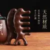 Pente de Massagem, Pente de Madeira, Proteção dos Meridianos, Massagem no Couro Cabeludo nos Pontos de Acupuntura, Pente de Massagem Cinco Dedos de Uso Geral para Queda de Cabelo, Raspagem da Cabeça e do Pescoço