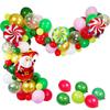 2021 Novas decorações de Natal terno de balão de Natal guirlanda de decoração de festa pull flag banner