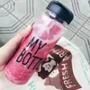 Mi botella taza de plástico taza de publicidad creativa taza para té de leche jugo bebida agua Taza Taza portátil logo