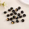 Novos Botões Coloridos Redondos de Imitação de Jade Estilo Retrô, Botões Decorativos para Traje Tang, Cheongsam, Hanfu, Acessórios para Brincos, Pulseiras