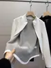 Chamarra delgada de grafeno para mujer, forrada de polar, con capa interior de chamarra de plumas, a prueba de viento, cálida, y sudadera con forro de polar