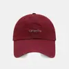 Gorra de Béisbol Bordada con Letras Simples Liangfang, Algodón Lavado, Visera Curva Vintage, Gorra Plana tipo Pico, Sombrero Casual para Exteriores