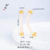 Tienda de oro Puzuo con accesorios DIY pulsera de cuentas de perlas de codo de ágata blanca joyería china nueva