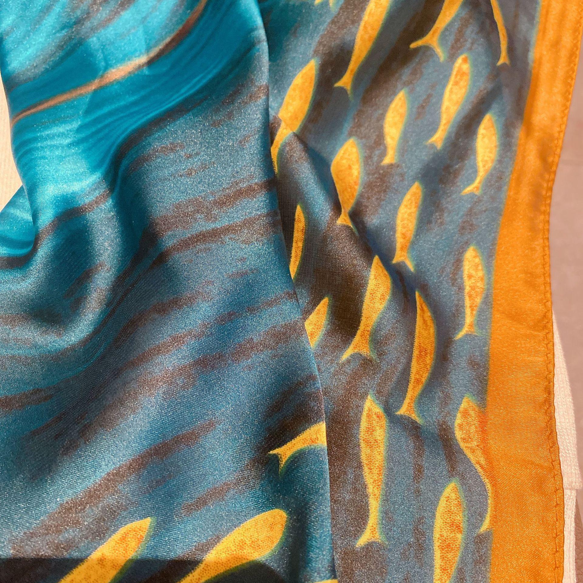 咖边蓝底金鹿 (2)