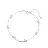 Pulseira Nó de Feijão Gato Antigo Ning Sentido Avançado Pulseira Nó Torcido Costura de Contas Redondas Arco Criativo Sorriso INS Namorada