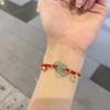 Pulsera Conejo de Jade Estilo Chino para Mujer Diseño Nicho ins de Alto Valor Pulsera de Estudiante Novia Regalo de Cumpleaños Antiguo
