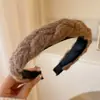 Pinza para el pelo de estilo marrón retorcido, diadema para mujer, todo a juego, para recogido de pelo, parte superior de la cabeza, diadema, Otoño e Invierno 2023, elegante accesorio para recogido de pelo