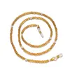 Cadena para Colgar Mascarilla de Cristal Perla Colorida Amazon Transfronteriza Cadena Sencilla de Moda para Gafas Lanyard para Colgar en el Cuello Joyería al por Mayor
