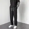 Pantalones de Otoño para Calle Hombres Pantalones Rectos Casuales Pantalones de Pierna Pantalones Sueltos Pantalones Deportivos de Primavera y Otoño para Hombres