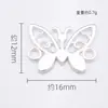 Pingente de Borboleta Estilo Coreano Acessórios DIY Liga Galvanizada Joias Colar Pulseira Brincos Pingente Único Pingente Duplo Pingente Pequeno