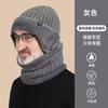 Gorro de Invierno Nuevo para Hombres y Mujeres de Mediana Edad Gorro de Lana Tejido Gorro Cálido para Personas Mayores con Forro de Felpa Gorro Engrosado para Montar Gorro para Hombres