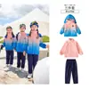 Uniforme Escolar para Estudiantes de Primaria Conjunto de Tres Piezas Ropa de Jardín de Infancia Otoño e Invierno Ropa de Clase para Niños con Forro de Polar Engrosado Tres en Uno