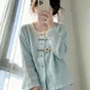 Pijama de mujer adecuado para usar al aire libre, primavera y otoño, con copas en el pecho, nuevo modelo 2026, ropa de mujer dulce con estampado floral y manga larga, otros conjuntos uniformes