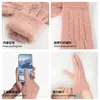 ¡Guau! Guantes de punto de invierno para mujer hechos a medida para cruzar fronteras, con forro polar, engrosados para abrigar, aptos para ciclismo al aire libre, compatibles con pantalla táctil