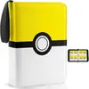 Álbum de Tarjetas Pequeño de 9 Ranuras Transfronterizo, Popular Álbum de Tarjetas de Pokémon Coreano, Portatarjetas de PU, Álbum de Almacenamiento de Tarjetas de Juego, Tarjetas Pequeñas