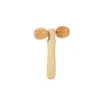 Masajeador de Madera Personalizado Totalmente Manual Masajeador Rodillo de Mano Masajeador Facial para Pies Puntos de Acupuntura Meridianos Hombro y Cuello