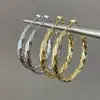Pendientes de aro compactos de estilo coreano en espiral retorcida, sencillos y de moda, pendientes elegantes con un diseño único, accesorios para orejas de mujer de alta gama