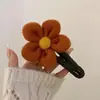 Elegante Horquilla de Flores Grandes para Otoño e Invierno para Mujer Parte Trasera de la Cabeza Clip para Recoger el Cabello en Moño 2022 Nuevo Tocado Clip Mori de Alta Gama