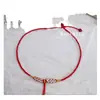 Daisy Cherry Red Rope Colar Semi-acabado Crianças Adulto Feminino Pingente Ajustável para Gui Dog Fivela Segura