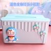 Caja de Papel Toalla de Papel Rectangular de Plástico de Dibujos Animados para Escritorio de Dormitorio de Niña, Creativa, Linda