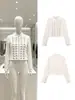 Marca Z comercio exterior transfronterizo listo para enviar ZA ropa para mujer 2026 nuevo modelo chaqueta ajustada de manga larga con decoración de botones para mujer